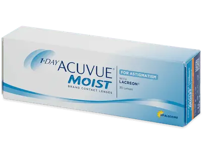 1 Day Acuvue Moist for Astigmatism (30 lenzen) bij Alensa