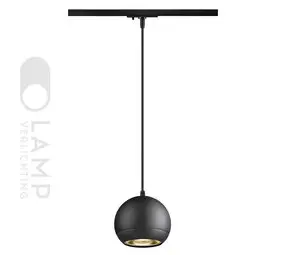 1-Fase Rail Hanglamp Bol Groot bij LampVerlichting.nl