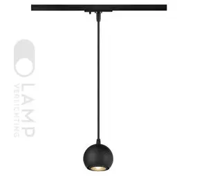 1-Fase Rail Hanglamp Bol Klein GU10 bij LampVerlichting.nl