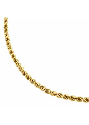 .2.4 gram hol gouden koordcollier 45.5 cm x 2.1 mm bij CD Juwelier