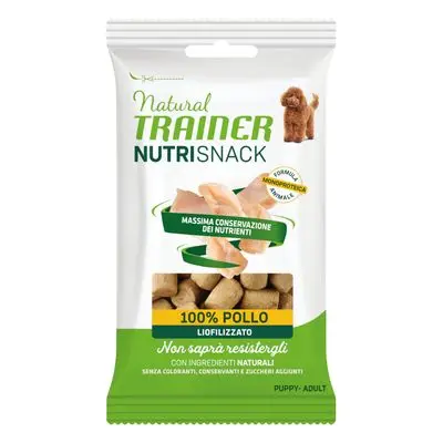 2 x 20 g + 1 x 20 g gratis! Natural Trainer hondensnacks 3 x 20 g Kip bij Zooplus
