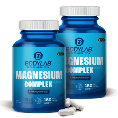 2 x Magnesium Complex (elk 180 tabletten) bij Bodylab