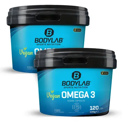 2 x Vegan Omega 3 (120 capsules) bij Bodylab
