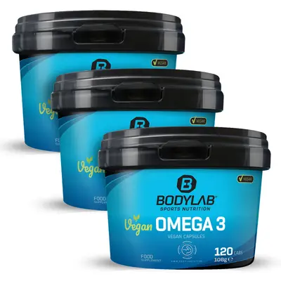 3 x Vegan Omega 3 (120 capsules) bij Bodylab