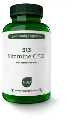 313 Vitamine C 500 (100 capsules) bij Vitaminadviceshop