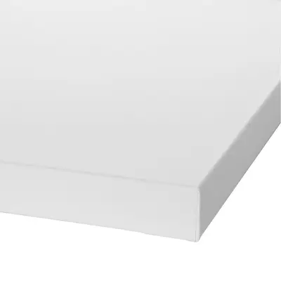 3D canvasdoek - wit - 20x20 cm bij Pipoos