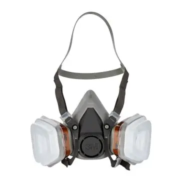 3M 6002 Stofmasker voor verfspuiten A2P5 bij WorkWear4All