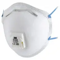 3M 8322 stofmasker FFP2 bij Aworkx Workwear