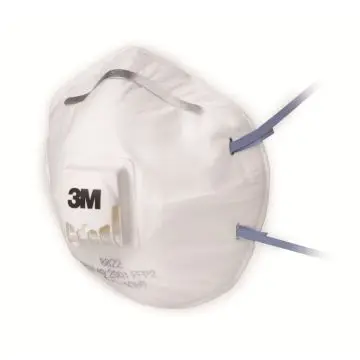 3M 8322 stofmasker FFP2 met ventiel bij WorkWear4All
