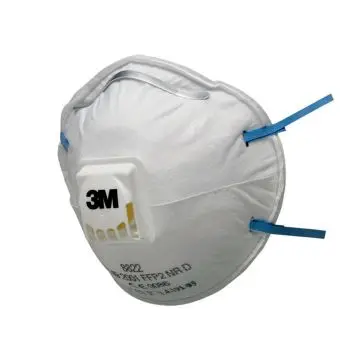3M 8822 stofmasker FFP2 met ventiel bij WorkWear4All