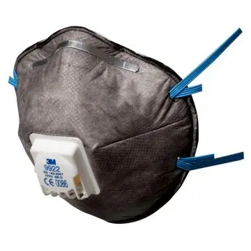 3M 9922 stofmasker FFP2 met ventiel bij WorkWear4All