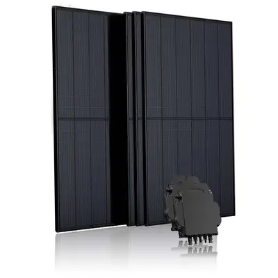 4 zonnepanelen set met APsystems micro-omvormers bij Simply Solar