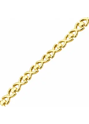 .5.4 gram gouden armband fantasieschakel 19 cm x 5.4 mm bij CD Juwelier