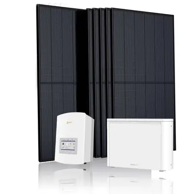 6 zonnepanelen set met Solis Hybride omvormer bij Simply Solar