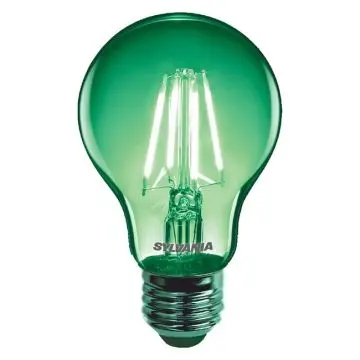 6x Sylvania E27 LED Lamp | LED Lamp | tld rt chroma a60 groen e27 sl | IP54 | ToLEDo Retro bij Verlichting.nl
