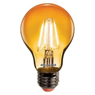6x Sylvania E27 LED Lamp | LED Lamp | tld rt chroma a60 oranje e27 s | IP54 | ToLEDo Retro bij Verlichting.nl