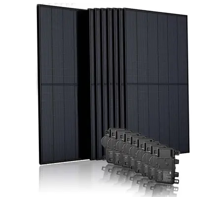 8 zonnepanelen set met Enphase micro-omvormers bij Simply Solar