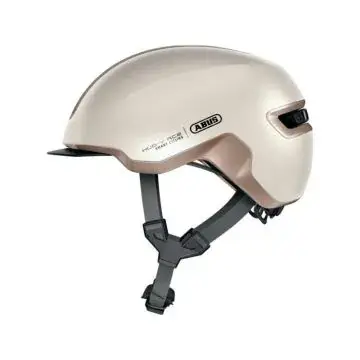Abus HUD-Y ACE LED Champagne Gold Maat L Fietshelm bij Fietsonline