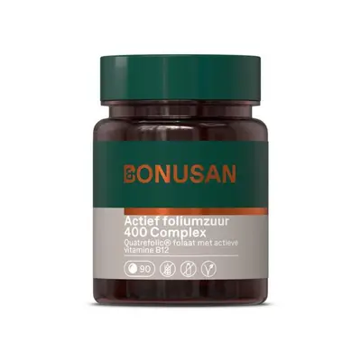Actief foliumzuur 400 Complex (90 tabletten) bij Vitaminadviceshop