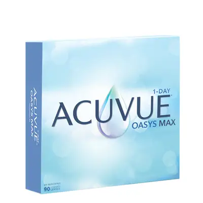 Acuvue Oasys Max 1-Day (90 lenzen) bij LensOnline