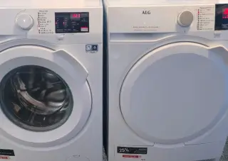 AEG Prosens Was-droogset 7 kg bij Wesley's Witgoed