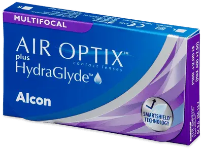 Air Optix plus HydraGlyde Multifocal (3 lenzen) bij Alensa