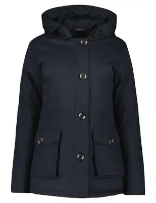 AIRFORCE Winterjas 4 Pocket Parka Herringbone HRW0437 bij The Stone