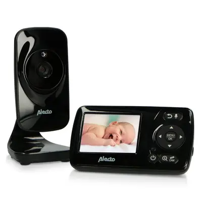 Alecto Babyfoon Dvm-71Bk Met Camera En 2.4 Inch Kleurenscherm Zwart bij Babywinkel.nl