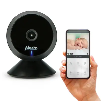Alecto Babyfoon Smartbaby5Bk Met Wifi En Hd Camera bij Babywinkel.nl