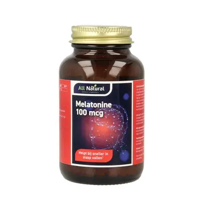 All Natural Melatonine 100Mcg bij Vitatheek
