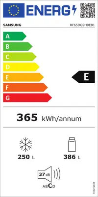 Amerikaanse koelkast Samsung RF65DG9H0EB1EF bij Witgoed Service C.C.