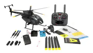 Amewi MD500 Pro GPS Helikopter Black Edition – 9-Kanaals 3D/6G RTF bij Toemen Modelsport