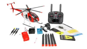 Amewi MD500 Pro GPS Helikopter Police – 9-Kanaals 3D/6G RTF bij Toemen Modelsport