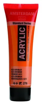 Amsterdam Acrylverf - 20ml - Azo Orange bij HobbyVision