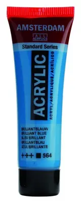 Amsterdam Acrylverf - 20ml - Brilljant Blue bij HobbyVision