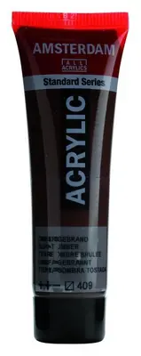 Amsterdam Acrylverf - 20ml - Burnt Umber bij HobbyVision