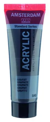Amsterdam Acrylverf - 20ml - Grafiet- Metallic bij HobbyVision