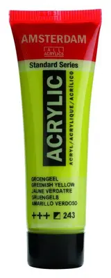 Amsterdam Acrylverf - 20ml - Greenish Yellow bij HobbyVision
