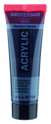 Amsterdam Acrylverf - 20ml - Paynesgrijs bij HobbyVision