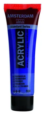 Amsterdam Acrylverf - 20ml - Ultramarine bij HobbyVision