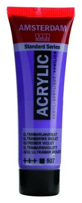 Amsterdam Acrylverf - 20ml - Ultramarine Violet bij HobbyVision