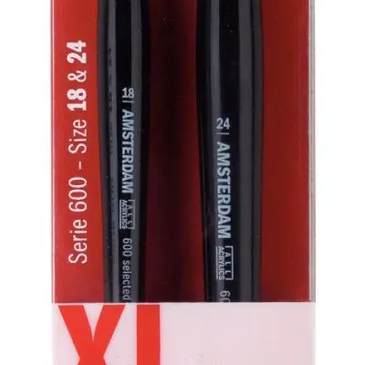Amsterdam acrylverf penselen set XL 600 FSC bij Verfze