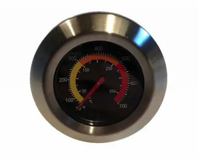 Analoge Dome Thermometer bij KamadoBBQ
