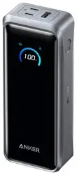 Anker Prime (300W) 26.250 mAh Powerbank Laptop/MacBook met 140W Snelladen Zilver bij GSMpunt