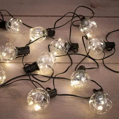Anna's Collection Lichtsnoer - solar verlichting - warm wit - 450 cm bij Leen Bakker