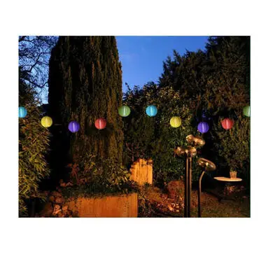 Anna's Collection Lichtsnoer - tuinverlichting - solar - 250 cm bij Leen Bakker