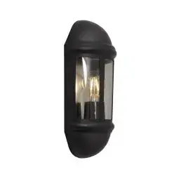 Ansell LED Wandlamp Latina Halve Lantaarn | IP65 - Met Sensor bij Lampdirect