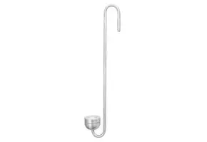 Aqua Nova CO2 diffusor RVS 30mm bij de Visvoer Webwinkel