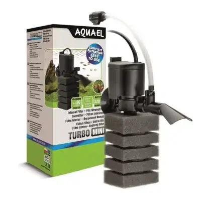 Aquael Pat Mini Turbo: Krachtig Compact Aquariumfilter bij Aquaria Pura