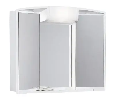 Aqualine Angy - Spiegelkast 59x50x15 cm, wit 541202 bij Sanitino